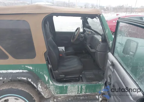 1999 Jeep Wrangler Sport из США, поврежденный, VIN 1J4FY19S2XP496573